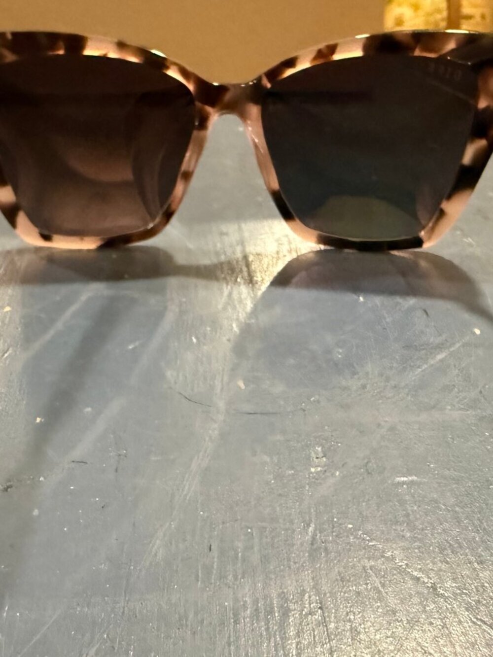 Diff Becky II HM-TF30P 56-17-146 PRC Polarized Cateye Sunglasses